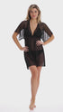 V-NECK DOLMAN SLEEVES TUNIC - POWER MESH